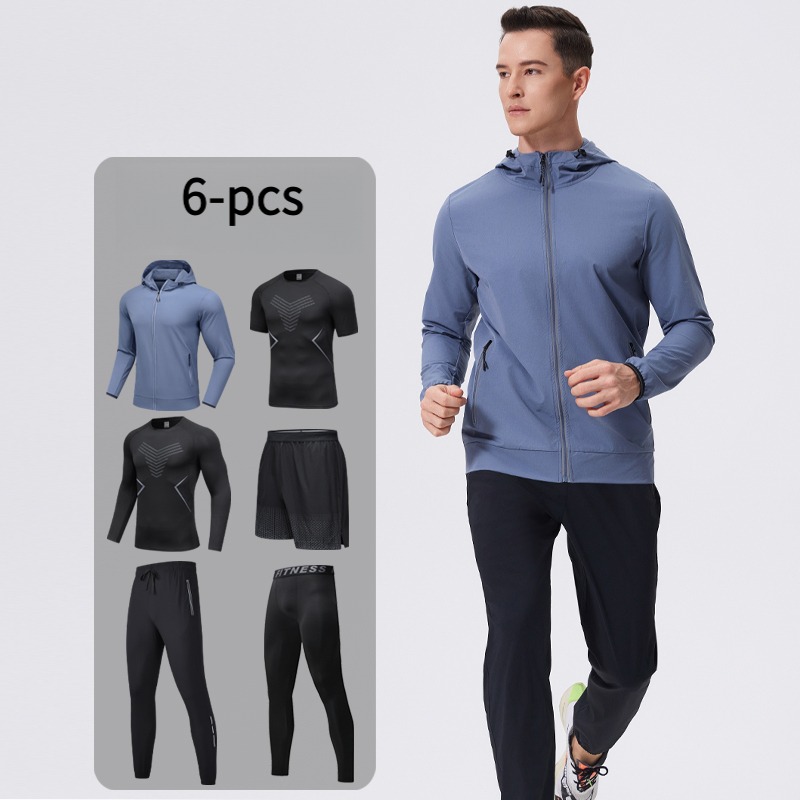 Men's 6-Piece Sportswear Set w - огляд і ціна Cycling Gear Outfit