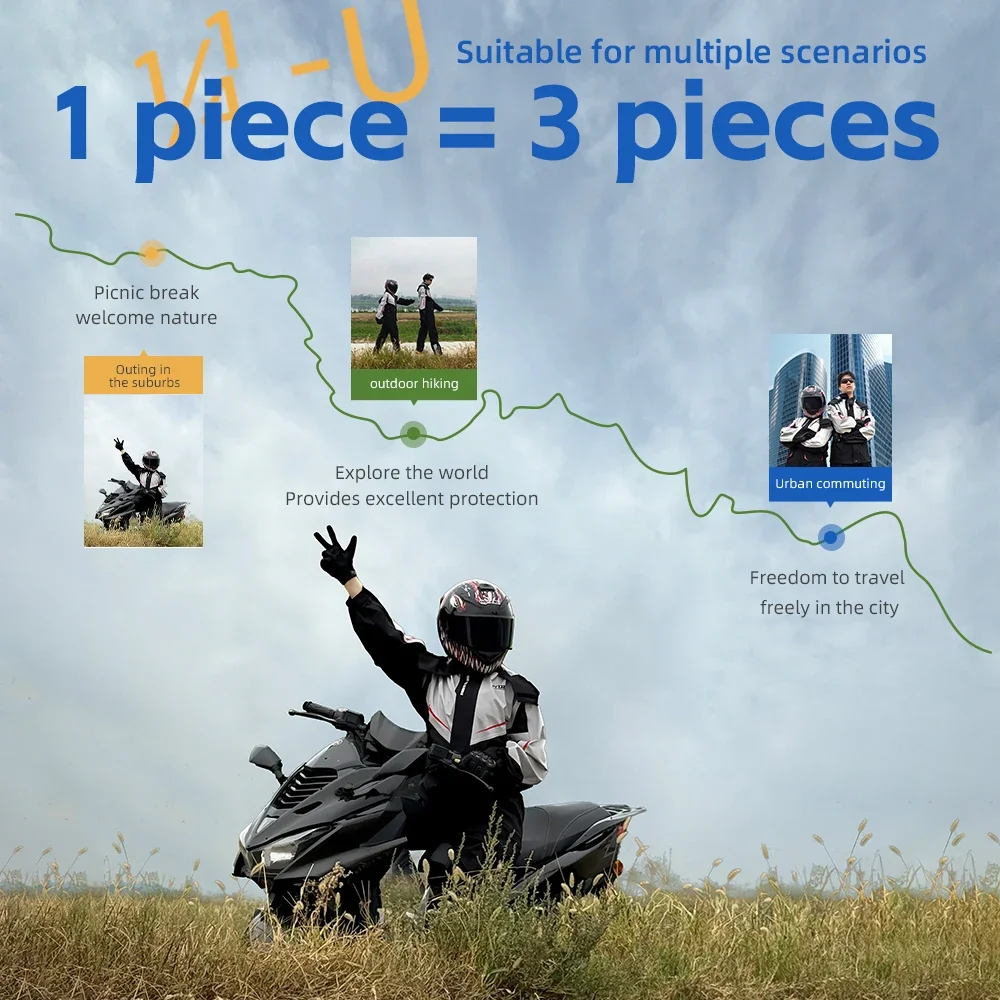 Men's and Women's Motorcycle R - огляд і ціна Cycling Gear Waterproof