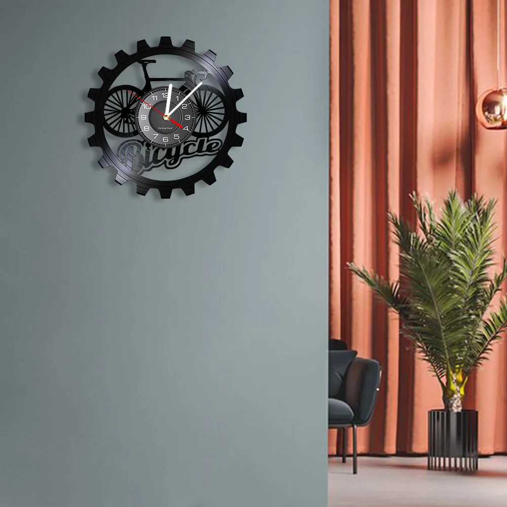 Bicycle Gear Art Black Vinyl R - огляд і ціна Cycling Gear Shop