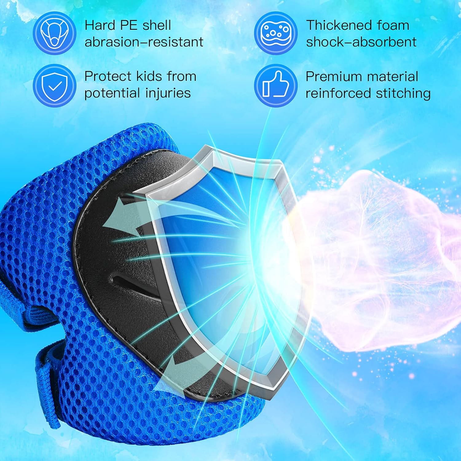 Kids Protective Gear Set Knee  - огляд і ціна Cycling Gear Padding