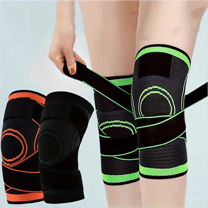1PC Sports Knee Pad Men Pressu - огляд і ціна Cycling Gear Padding