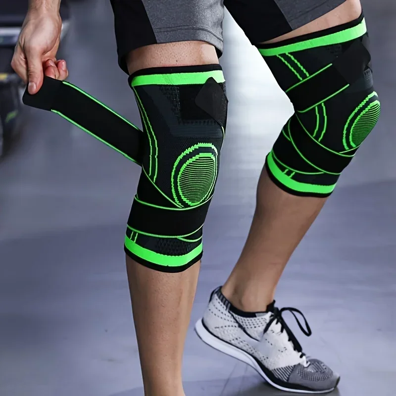 1PC Sports Knee Pad Men Pressu - огляд і ціна Cycling Gear Padding