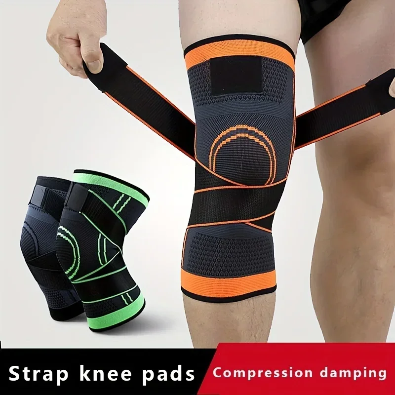 1PC Sports Knee Pad Men Pressu - огляд і ціна Cycling Gear Padding