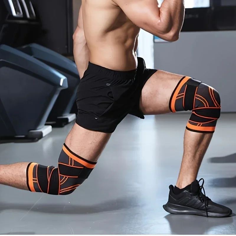 1PC Sports Knee Pad Men Pressu - огляд і ціна Cycling Gear Padding