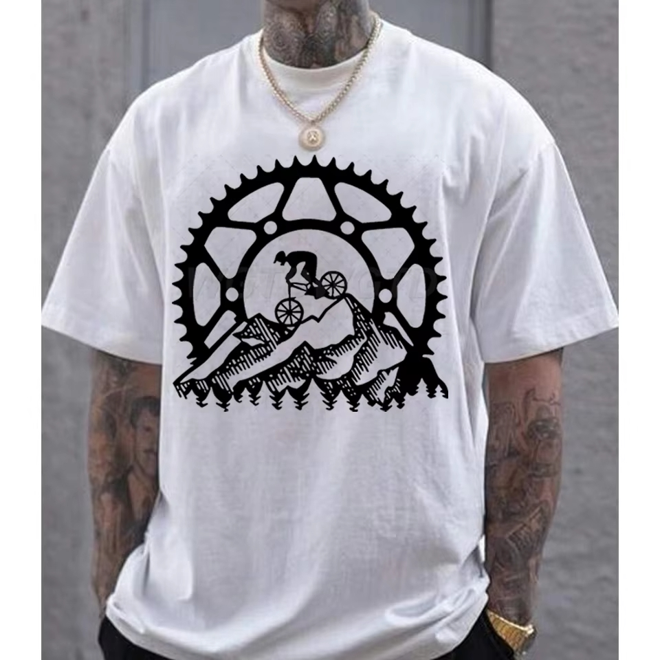 Cycling Graphic Print T-shirts - огляд і ціна Cycling Gear Shop