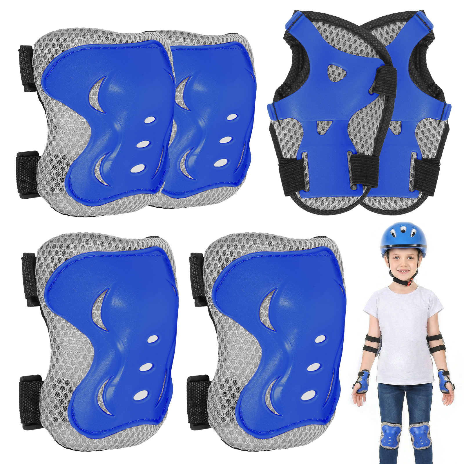 6 in 1 Knee Pads and Elbow Pad - огляд і ціна Cycling Gear Padding