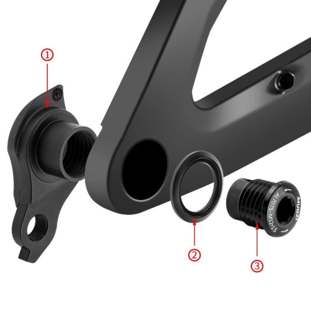 Gear Tail Hook Parts M12-1.0 U - огляд і ціна Cycling Gear Hanger