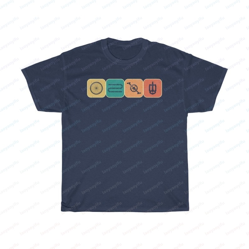 Bike Parts T-shirt Cycling Shi - огляд і ціна Vintage Cycling Gear