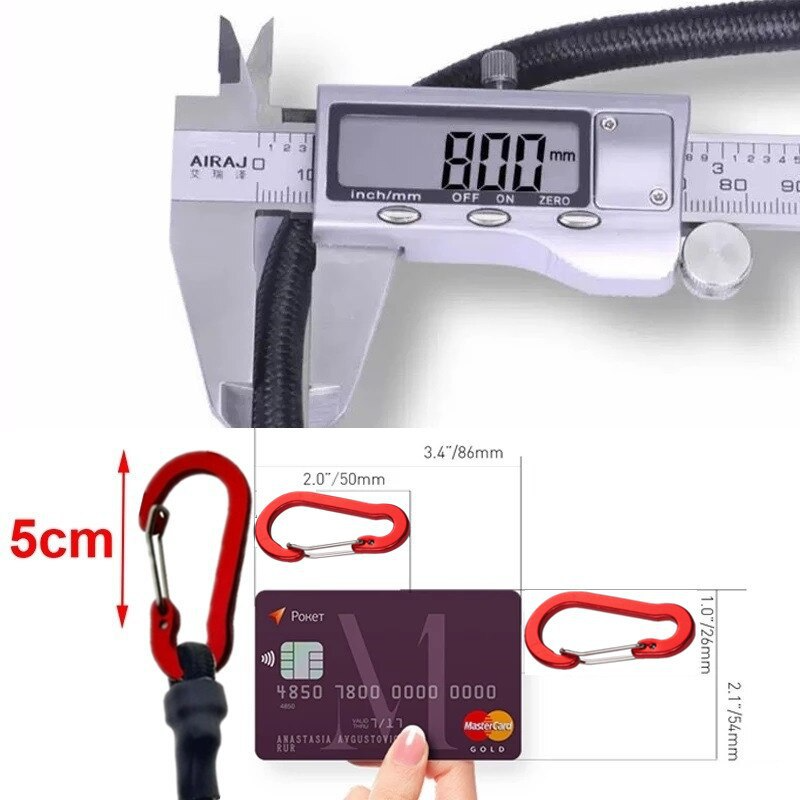 Heavy Duty Bungee Cord Elastic - огляд і ціна Cycling Gear Hanger
