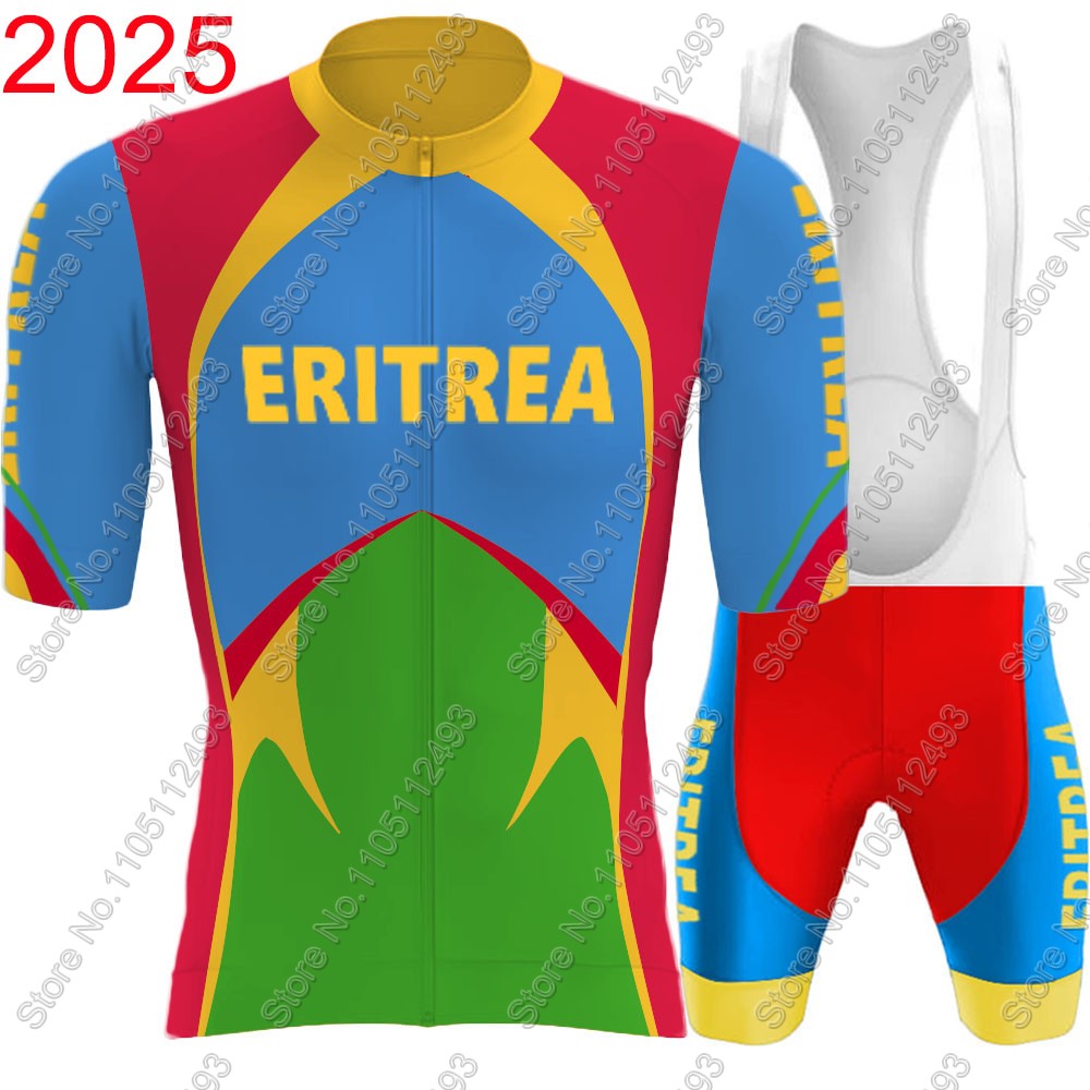 2025 Eritrea National Team Cyc - огляд і ціна Cycling Gear Outfit