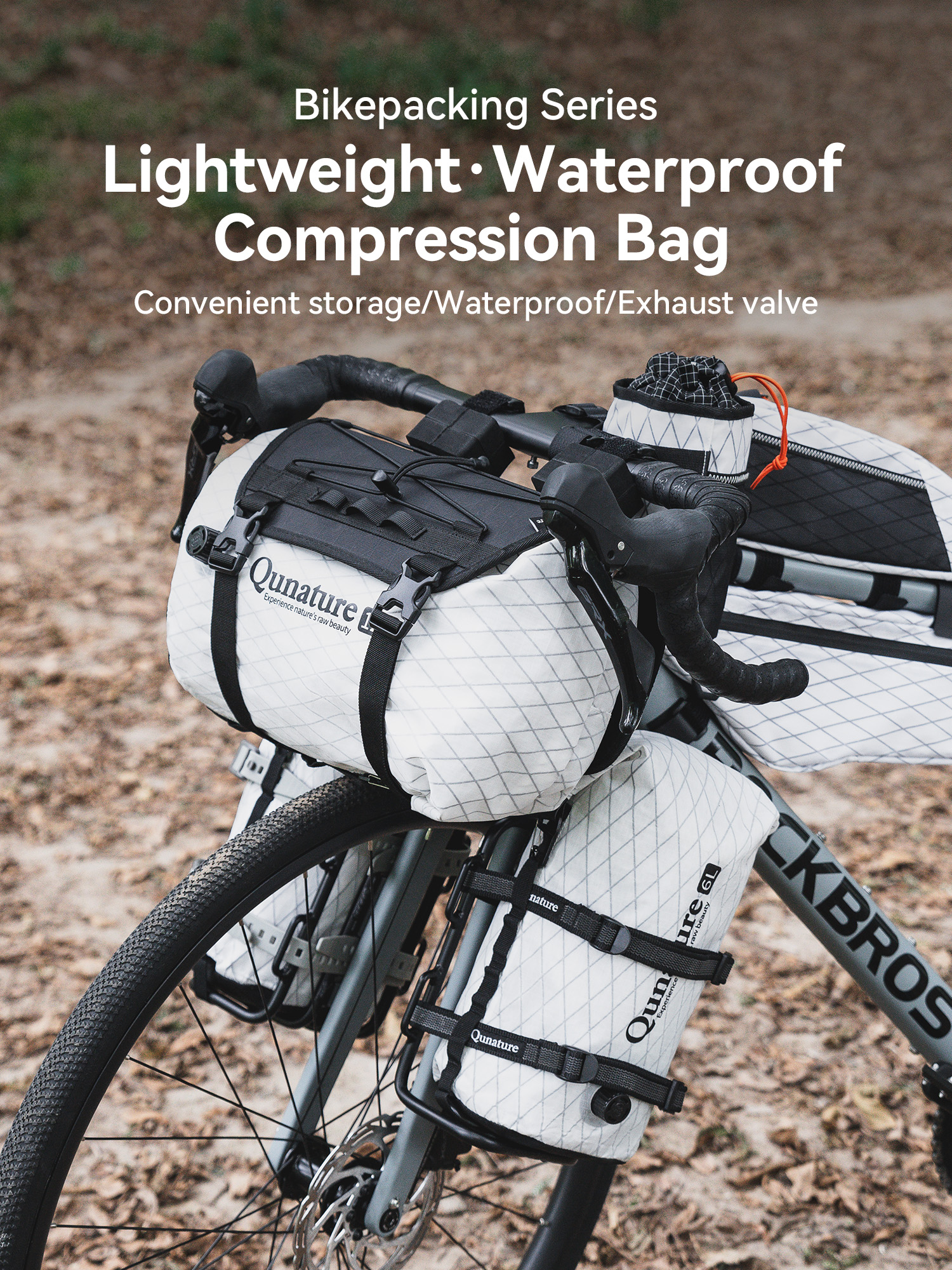 Qunature 6/12L Bikepacking Bag - огляд і ціна Cycling Gear Waterproof