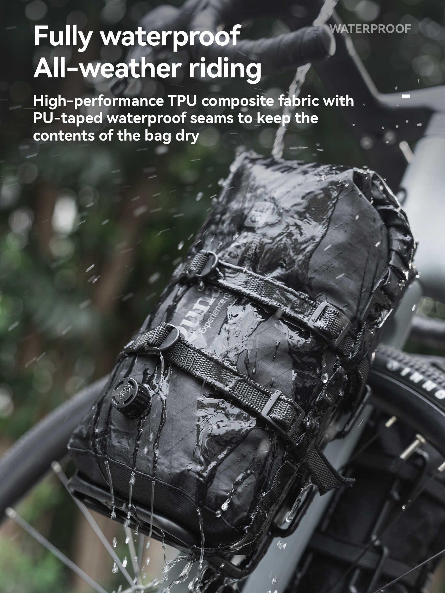 Qunature 6/12L Bikepacking Bag - огляд і ціна Cycling Gear Waterproof