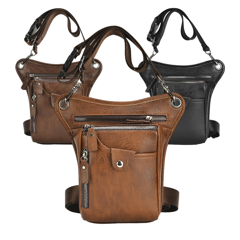 Vintage Pu Leather Waist Pack  - огляд і ціна Vintage Cycling Gear