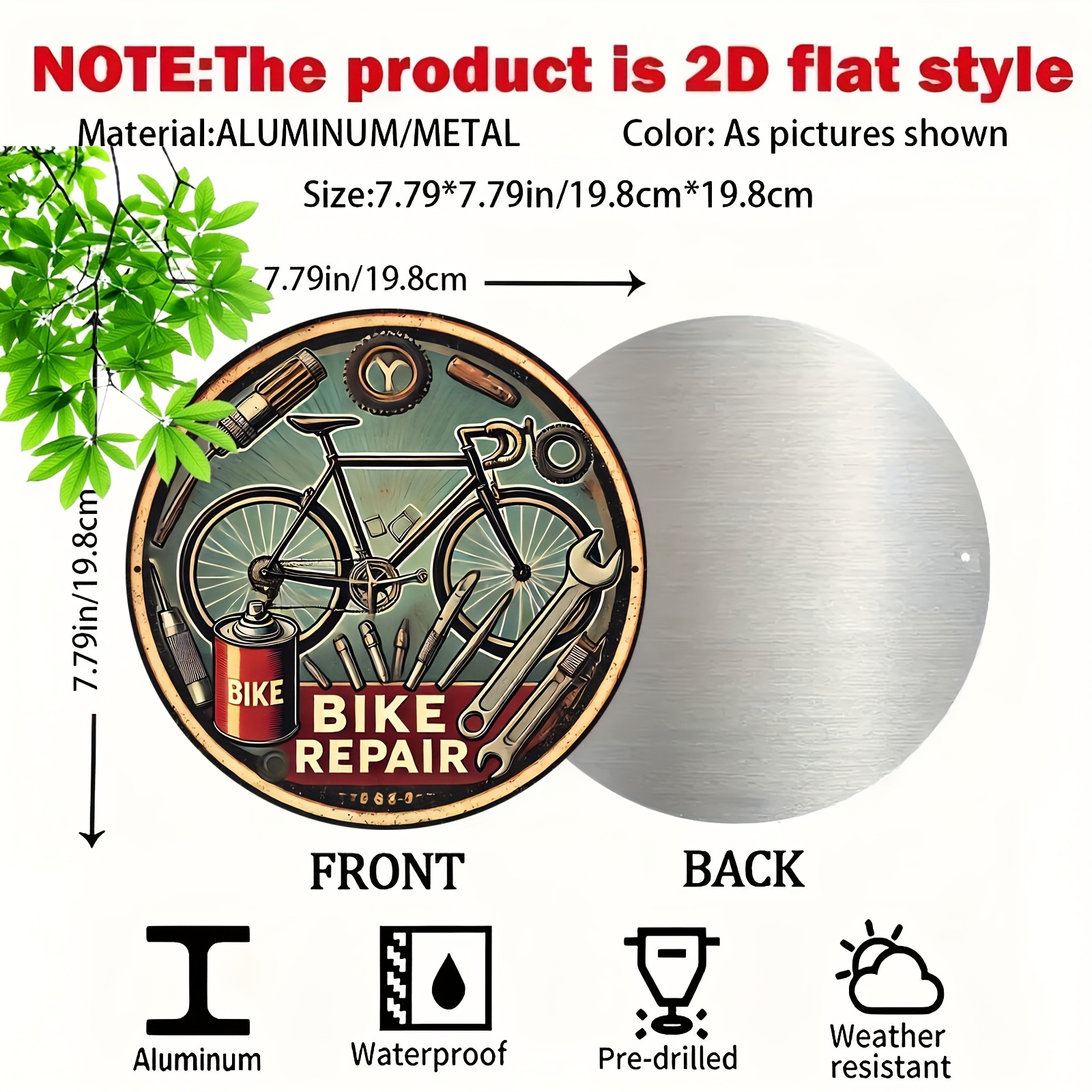 2D Flat, 2D Flat Round 1pc - V - огляд і ціна Vintage Cycling Gear