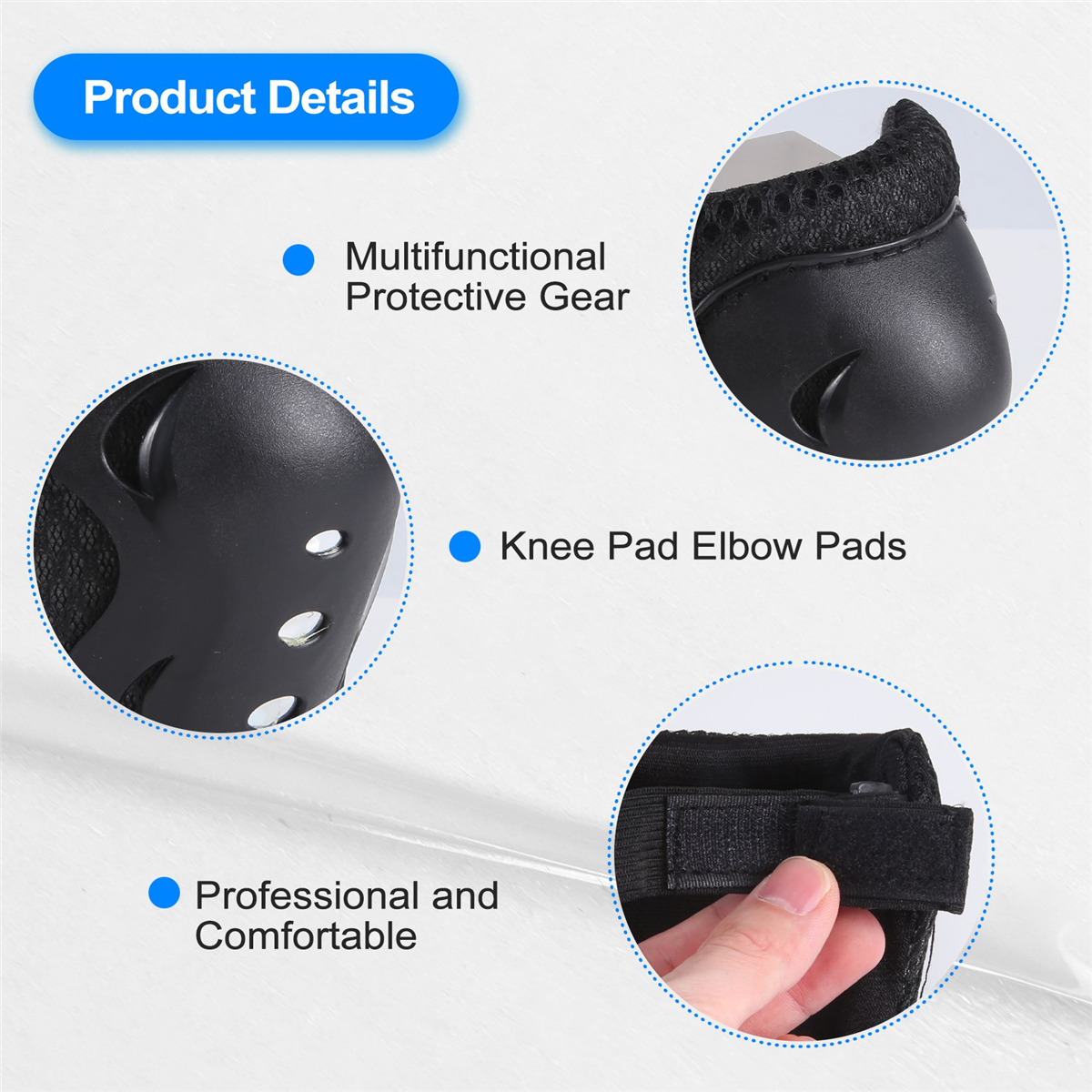 ABAZJ Knee Pad Elbow Pads Guar - огляд і ціна Cycling Gear Padding