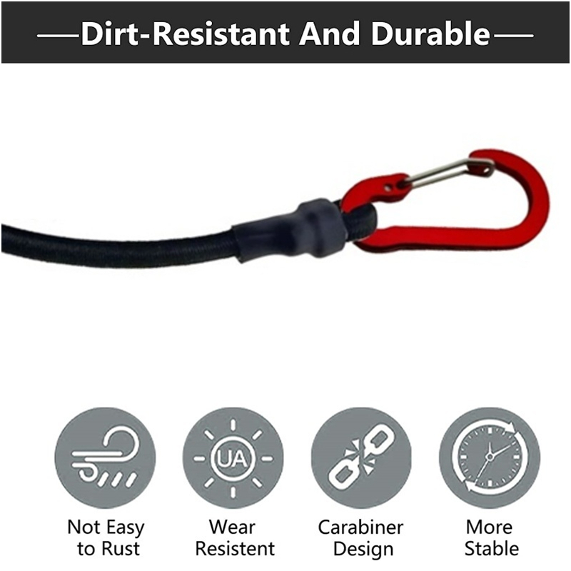 Heavy Duty Bungee Cord Elastic - огляд і ціна Cycling Gear Hanger